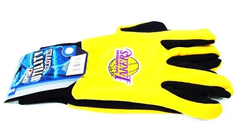 Los Angeles Lakers Utility Gloves LA Sport NBA Basketball New Cover
