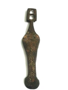 LLAVE DE HIERRO HECHA A MANO INDIA DE COLECCIÓN COLECCIONABLE, DECORACIÓN DEL HOGAR - Imagen 1 de 2