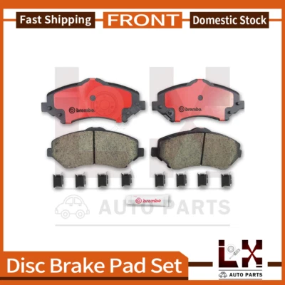 Комплект передних керамических оригинальных тормозных колодок Brembo для Jeep Wrangler 2007-2017 годов выпуска - Изображение 1 из 4