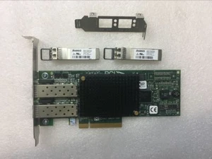 Emulex LPe12002-E Fibre Channel HBA + 2x 8 GBIT SFP+ TRANSCEIVER LPE12002 - Picture 1 of 10