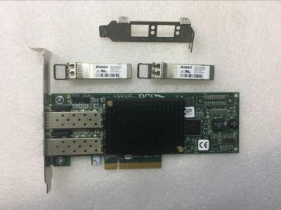 Emulex LPe12002-E Fibre Channel HBA + 2x 8 GBIT SFP+ TRANSCEIVER LPE12002 - Bild 1 von 4