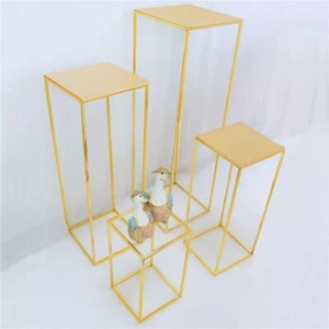 gold nesting tables (4 pcs) - Picture 1 of 6