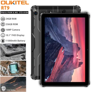 Smartphone 10,1" Oukitel RT9 4G LTE tablet robusto Android 14.0 WIFI GPS esterno - Foto 1 di 14