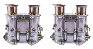 2 pieces WEBER 40 type DCOE CARBURETOR 19550.174 - Picture 1 of 3