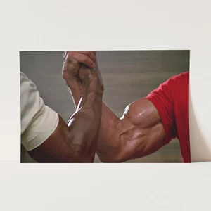 Predator Movie Handshake Arnold Schwarzenegger 1980s Film Wall Art Poster Print - Picture 1 of 6