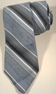Necktie JC PENNY "THE MEN'S SHOP" JCPENNY Polyester Stripe #10 FREE SHIPPING EUC - Picture 1 of 7