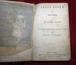 1817 LALLA ROOKH by THOMAS MOORE 1st.Ed. DEDICATED TO SAMUEL ROGERS MAY 19, 1817 - Picture 1 of 5