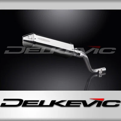 Kit silenciador de escape de acero inoxidable triovalado 13" Slip On Honda CRF250L Trail 2012-2016 Foto 1 de 4