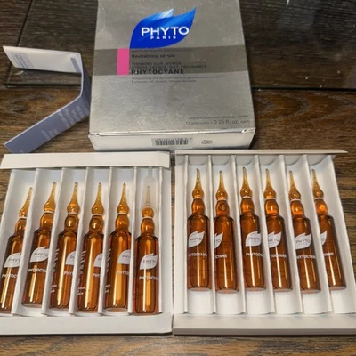 Tratamiento de suero revitalizante para el cabello Phyto PHYTOCYANE para mujeres 12 x 0,25 oz - Nuevo Foto 1 de 2