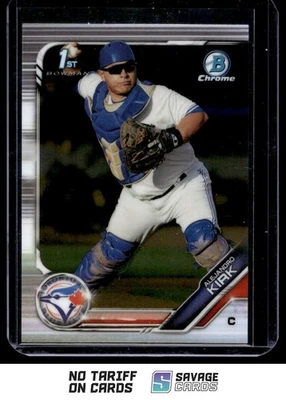 2019 Bowman Chrome Prospects Alejandro Kirk . #BCP-202 Toronto Blue Jays - Image 1 of 3