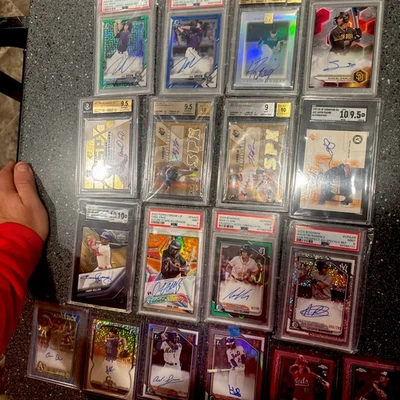 Baseball Auto Graded Lot - Image 1 of 4