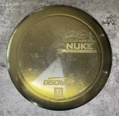 NEW Discraft Ti Nuke Nate Doss 3X Series Metallic Gold 174g OOP - Image 1 of 2