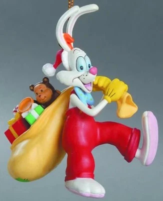 Disney Adorno de Navidad ROGER En Caja Navidad Magia por GROLIER DE COLECCIÓN Retirado Foto 1 de 3