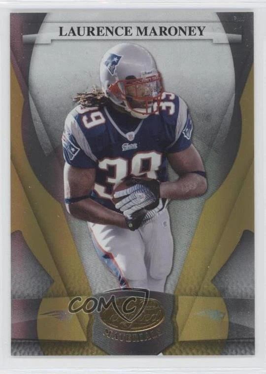 2008 Leaf Certified Materials Mirror Gold /25 Laurence Maroney #84 - Image 1 of 2