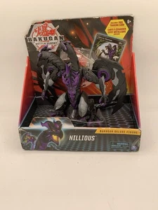 NEW Bakugan Battle Planet NILLIOUS Deluxe Action Figure w/ Foil Trading Card - Picture 1 of 12