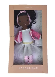 Harperiman NYLAH Handmade Linen Plush Doll 14” Petite Collection - Picture 1 of 6