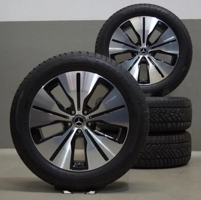 Original Mercedes-Benz EQC N293 W293 19 Zoll Winterreifen Felgen DOT24 8mm - Bild 1 von 4