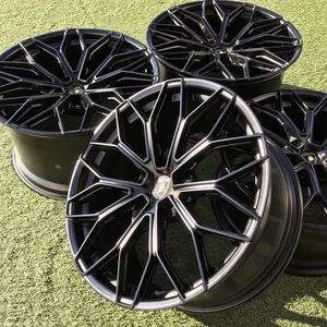 20 21 LAMBORGHINI REVUELTO RIMS OEM STOCK FORGED APPTECH BLACK - Bild 1 von 24