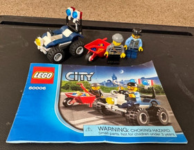 LEGO 60006 CITY: Police ATV - COMPLETE with INSTRUCTIONS