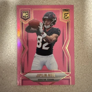 Jaylin Noel (RC) Novato 2025 Panini Donruss Elite Rosa Paralelo #135 Casi Nuevo Texans - Imagen 1 de 2