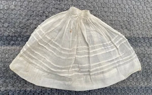 Ancien petit Jupon Poupée Parisienne circa XIXème sortie Grenier  - Imagen 1 de 4