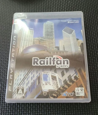 Railfan Train simulator Game TAITO PlayStation 3 Japan Import PS3 - Image 1 of 3