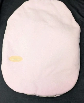 JJ COLE COLLECTION BUNDLEME Cochecito Asiento Coche Bebé Rosa Claro 100% Poliéster  Foto 1 de 4