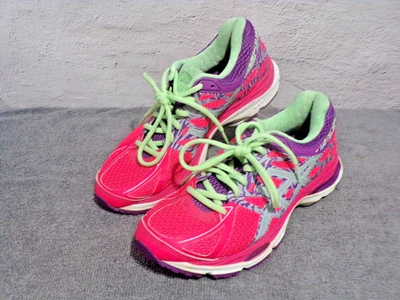 Zapatilla deportiva ASICS GEL-Noosa Tri 10 baja rosa púrpura verde talla 7 Foto 1 de 4