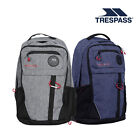 Trespass Adults Backpack Grey 35 Litre with Zipped Compartments Rocka