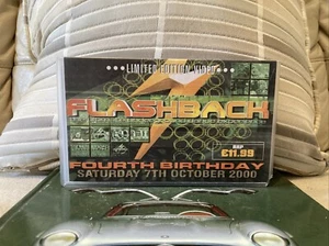 Flashback : 4th Birthday - 2000 Limited Edition VHS Video Hardcore Rave - Fourth - Picture 1 of 4