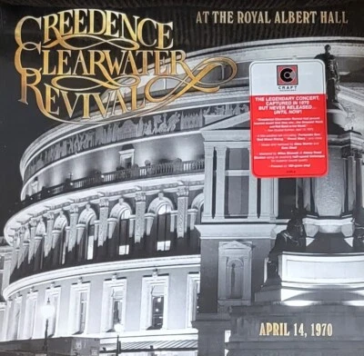 CREEDENCE CLEARWATER REVIVAL AT THE ROYAL ALBERT HALL- 180-GRAM VINYL LP " NEW " - Image 1 of 2