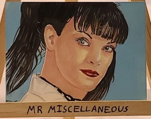 Original ACEO Sketch by Marcia Dye - NCIS - Abby Sciuto - Pauley Perrette #8 - Picture 1 of 2