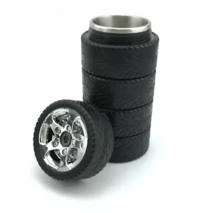 Thermos Viaggio Acqua Bottiglia Tazza Caffè Termos Acciaio Inox Thermal Mug - Foto 1 di 12