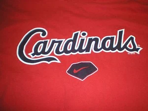 Vintage Nike St Louis Cardinals Rot Shirt M Sehr guter Zustand - Bild 1 von 5