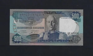 Portugal Angola 500 ESCUDOS 1972 P-102 UNC - Picture 1 of 2