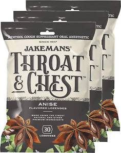 Anise Throat & Chest Lozenges Cough Drops – Cough, Sore Throat and Seasonal Dist