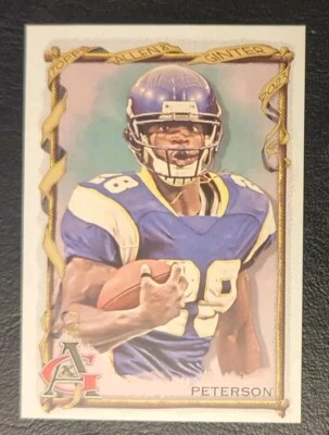 2023 Topps Composite Football Adrian Peterson Allen & Ginter Base #414 - Image 1 of 2