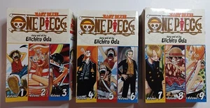 One Piece Omnibus 3-in-1 Bände 1 - 9 Ostblau Konvolut 3 Bücher Eiichiro Oda - Bild 1 von 6