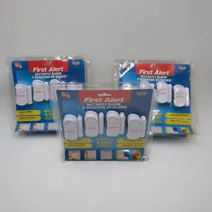 First Alert Instant Alarm For 12 Windows or Doors Peel and Stick Security - Picture 1 of 5