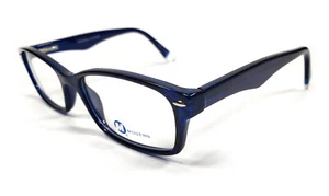 NUEVOS MARCOS DE GAFAS RX MODERNOS DE ACCESO ÓPTICO 54-18-150 AZUL MARINO - Imagen 1 de 6