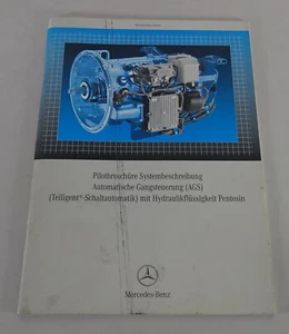 Manuel D'Atelier Lancement Mercedes Benz Automatique Gangsteuerung Ags De 03 - Photo 1/1