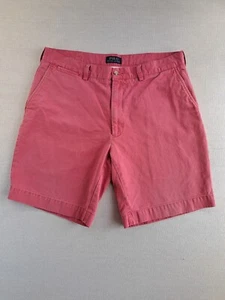 Polo Ralph Lauren Shorts Mens 36 Salmon Pink Cotton Chino Preppy Golf W36" - Picture 1 of 8