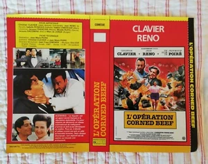 JAQUETTE VHS (seule) - "L'Opération Corned Beef" - 1991 - Clavier / Reno - Photo 1/1