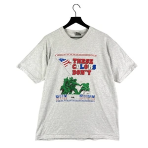 Vintage Korean War Veteran Memorial T-Shirt Mens Size XL Adult Grey Era Army - Picture 1 of 10