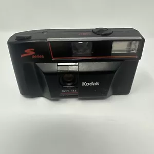 Vintage Kodak S100 EF S Series 35MM Film Camera Point & Shoot Black FOR PARTS - Picture 1 of 14