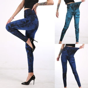 Moda Mujeres Sexy Ajustado Jeans Jeggings Elastizado Delgado Leggings Otoño Invierno - Imagen 1 de 38