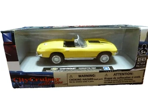 New Ray City Cruiser Collection - 1967 CHEVROLET CORVETTE Convertible - 1:43 NIP - Picture 1 of 2
