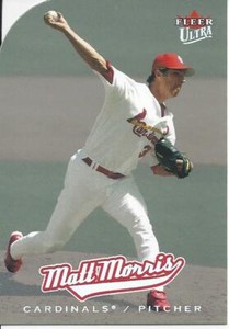2005 Ultra Platinum No Serial Number Matt Morris 10 Cardinals