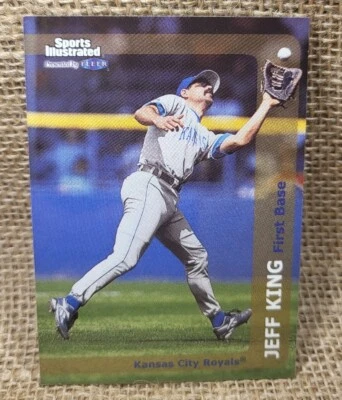 1999 Fleer Sports Illustrated Jeff King Baseball Card #156 Royals A9 - Image 1 of 2