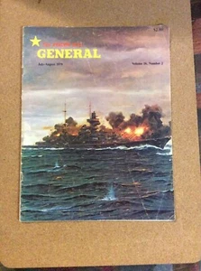 Avalon Hill: The General Magazine: Volume 16: Number 2 (MISSING PULLOUT BOARD) - Picture 1 of 1